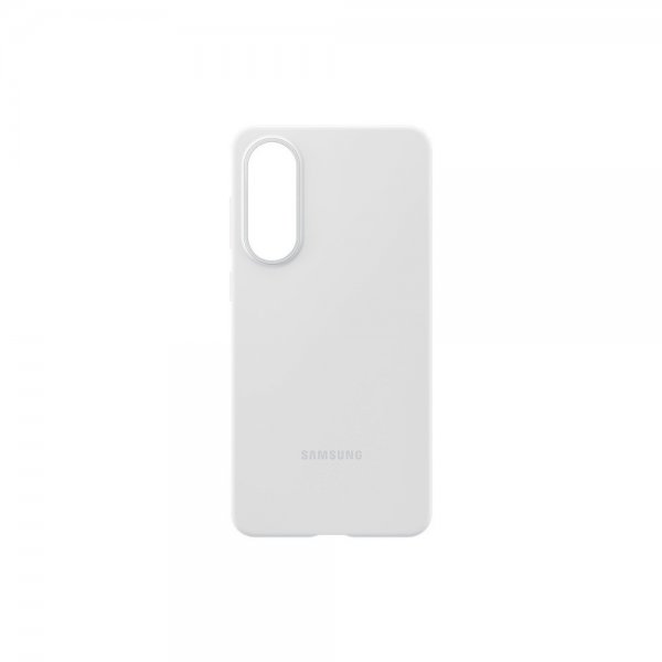 Samsung alkuperäinen Galaxy S25 Edge -silikonisuojakuori, vaaleanharmaa