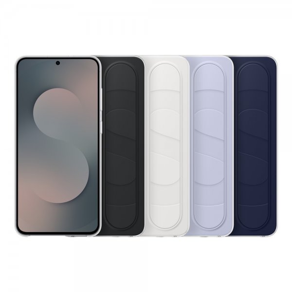 Samsung Alkuperäinen Galaxy S25 FE -kuori, seisontatukikotelo, vaaleansininen