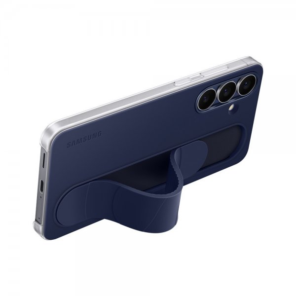 Samsung Original Galaxy S25 FE -kotelo Standing Grip Case, tummansininen