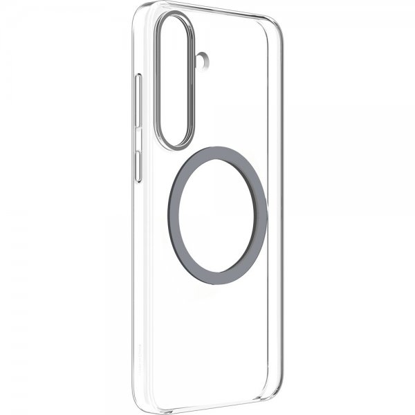 Samsung Alkuperäinen Galaxy S25 Plus -kuori Clear Magnet Case Läpinäkyvä