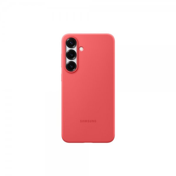 Samsung Alkuperäinen Galaxy S25 Plus -silikonikuori, punainen