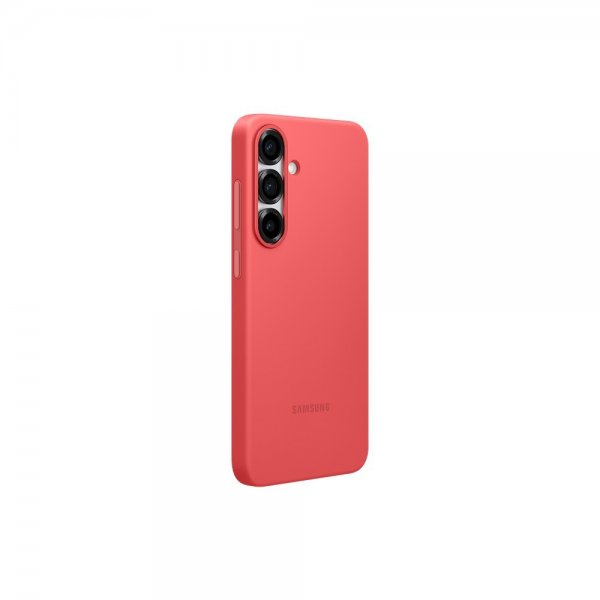 Samsung Alkuperäinen Galaxy S25 Plus -silikonikuori, punainen