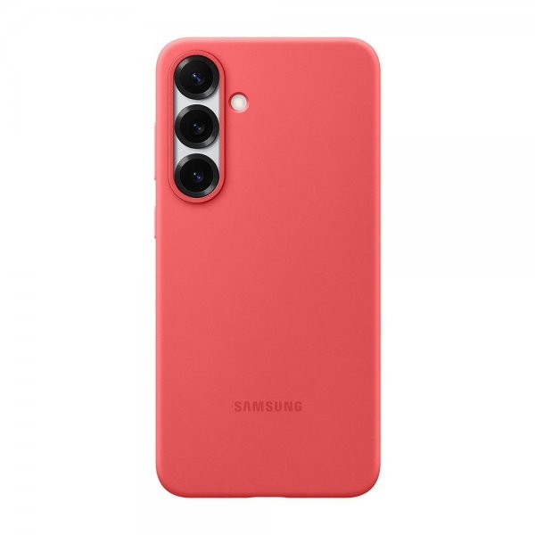 Samsung Alkuperäinen Galaxy S25 Plus -silikonikuori, punainen