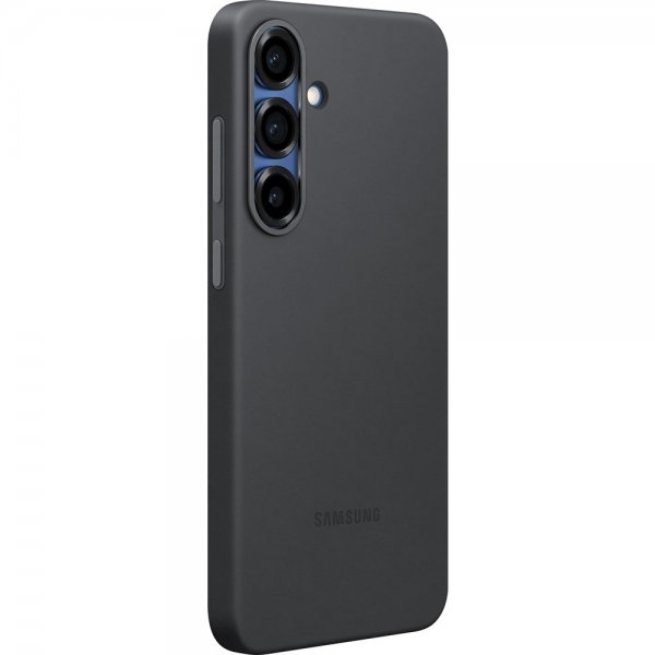 Samsung Alkuperäinen Galaxy S25 Plus -silikonikuori, musta