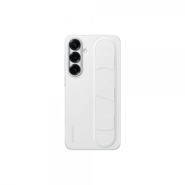 Samsung Alkuperäinen Galaxy S25 Plus -kuori Standing Grip Case Valkoinen