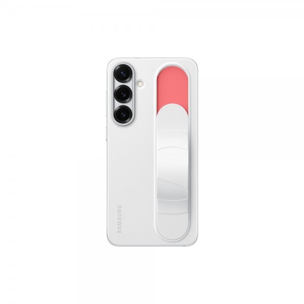 Samsung Alkuperäinen Galaxy S25 Plus -kuori Standing Grip Case Valkoinen