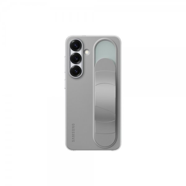 Samsung Original Galaxy S25 -suojakuori Standing Grip Case, harmaa