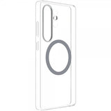 Samsung alkuperäinen Galaxy S25 Ultra -kuori, kirkas magneettikotelo, läpinäkyvä