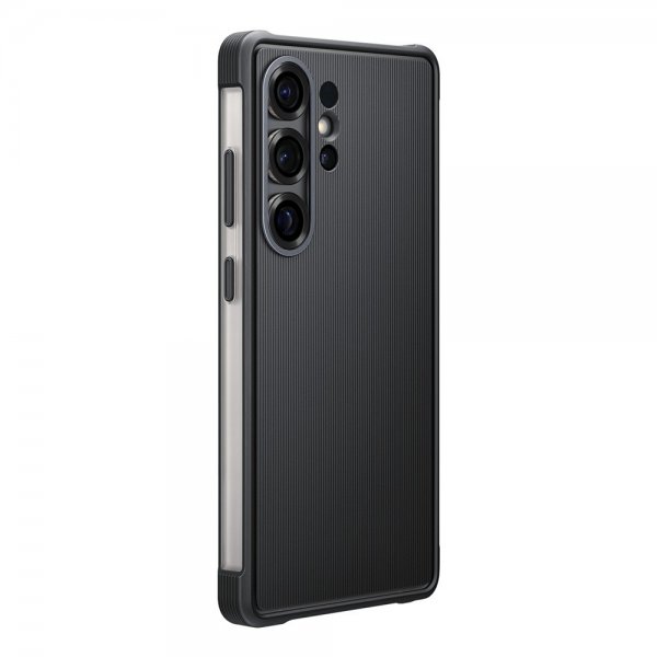 Samsung alkuperäinen Galaxy S25 Ultra -kuori Rugged Case Musta