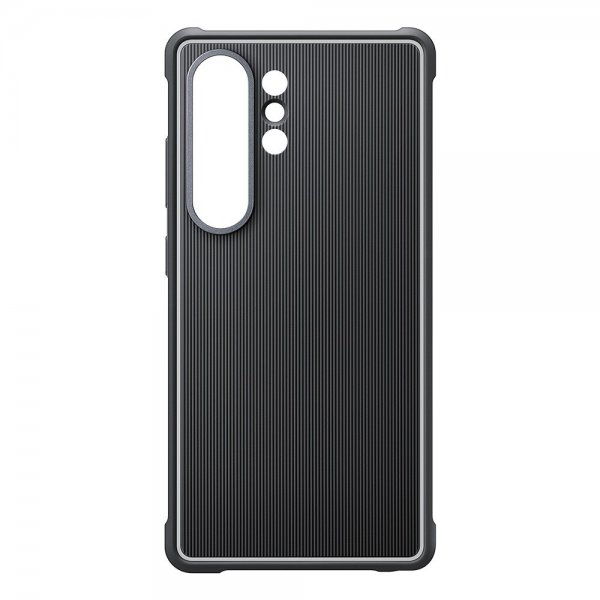 Samsung alkuperäinen Galaxy S25 Ultra -kuori Rugged Case Musta
