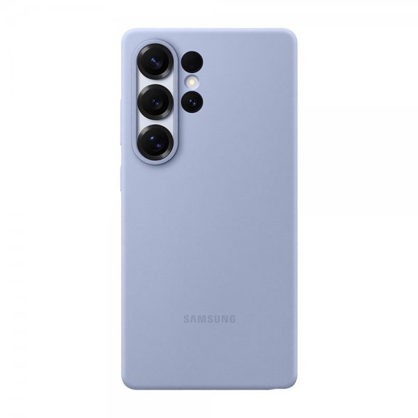 Samsung Alkuperäinen Galaxy S25 Ultra Silikonisuojakuori Vaaleansininen