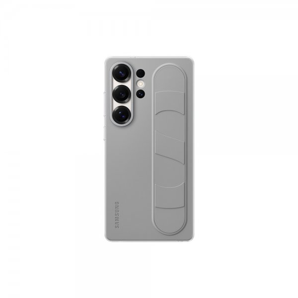Samsung Alkuperäinen Galaxy S25 Ultra Kuori Standing Grip Case Harmaa