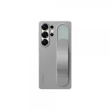 Samsung Alkuperäinen Galaxy S25 Ultra Kuori Standing Grip Case Harmaa
