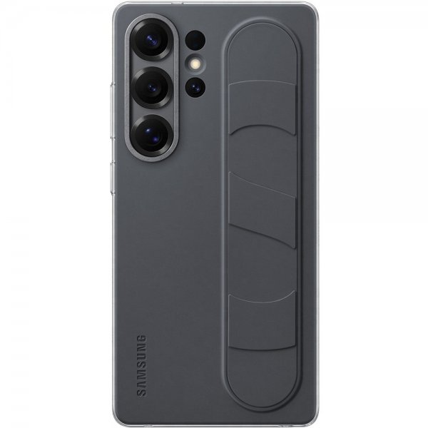 Samsung alkuperäinen Galaxy S25 Ultra Standing Grip -suojakuori, musta