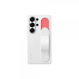 Samsung Alkuperäinen Galaxy S25 Ultra Kuori Standing Grip Case Valkoinen