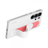 Samsung Alkuperäinen Galaxy S25 Ultra Kuori Standing Grip Case Valkoinen