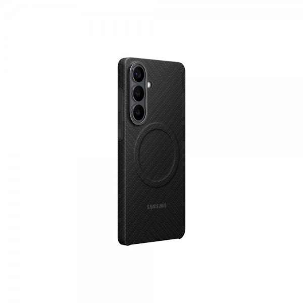 Samsung Original Galaxy S26 Plus Kuori Hiilikuitu Magneettikotelo Musta