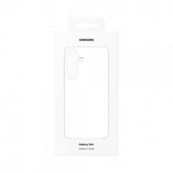 Samsung Original Galaxy S26 Plus -suojakuori Clear Case läpinäkyvä
