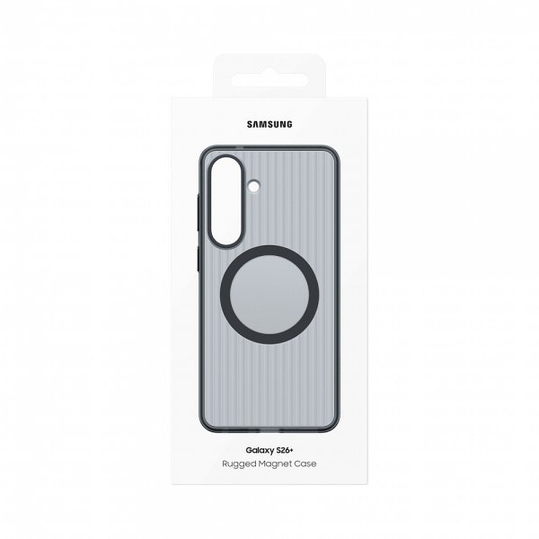 Samsung Alkuperäinen Galaxy S26 Plus Kotelo Vahva Magneettikotelo Musta
