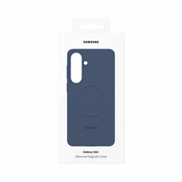 Samsung Original Galaxy S26 Plus -kuori silikoninen magneettikotelo sinivioletti