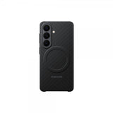 Samsung Alkuperäinen Galaxy S26 Kuori Carbon Magnet Case Musta