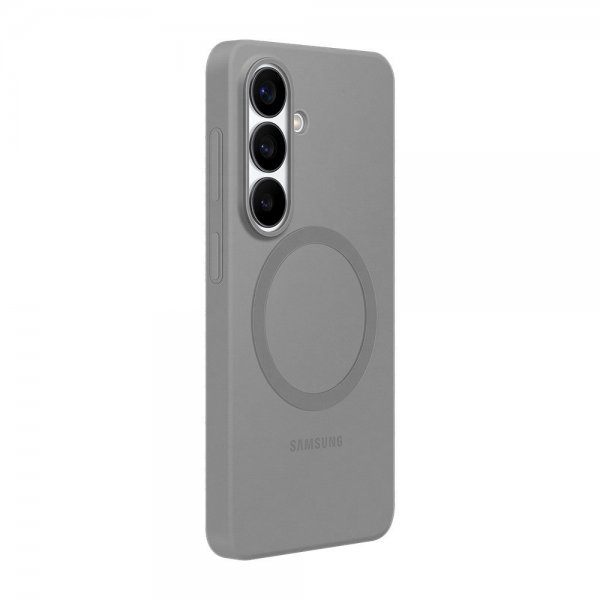Samsung Original Galaxy S26 Silikonisuojakuori Magneetilla Harmaa