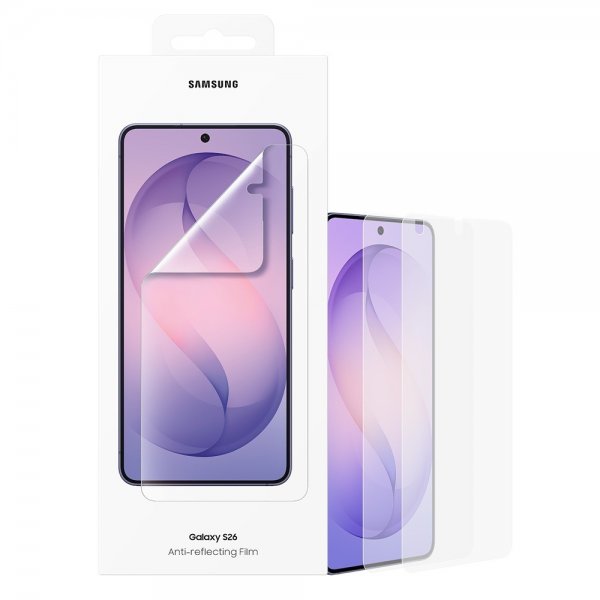 Samsung Alkuperäinen Galaxy S26 -näytönsuoja, heijastamaton kalvo, 2 kpl