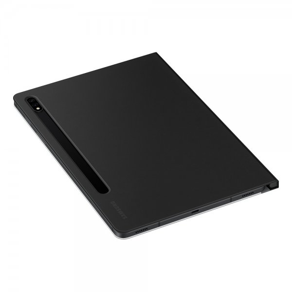 Samsung Alkuperäinen Galaxy Tab S7/Galaxy Tab S8 -kotelo Note View Cover, musta