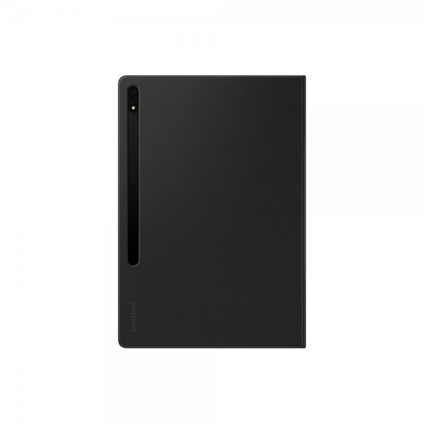 Samsung alkuperäinen Galaxy Tab S7 Plus/S7 FE/S8 Plus -kotelo Note View Cover, musta