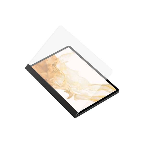 Samsung alkuperäinen Galaxy Tab S7 Plus/S7 FE/S8 Plus -kotelo Note View Cover, musta