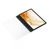Samsung alkuperäinen Galaxy Tab S7 Plus/S7 FE/S8 Plus -kotelo Note View Cover, musta