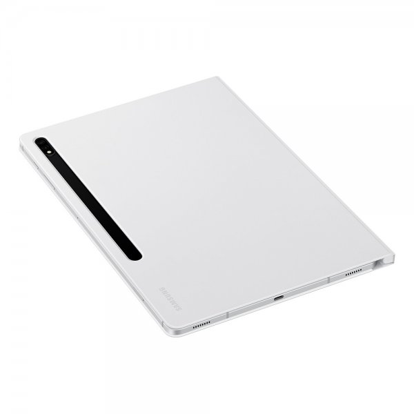 Samsung Original Galaxy Tab S7 Plus/S7 FE/S8 Plus -kotelo Note View Cover, valkoinen