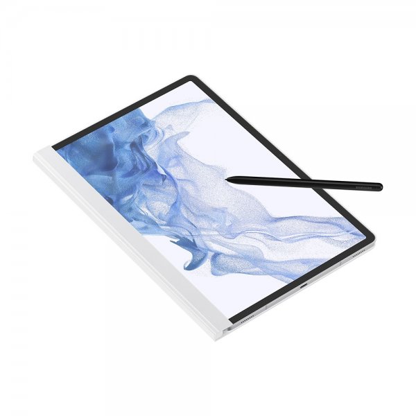 Samsung Original Galaxy Tab S7 Plus/S7 FE/S8 Plus -kotelo Note View Cover, valkoinen