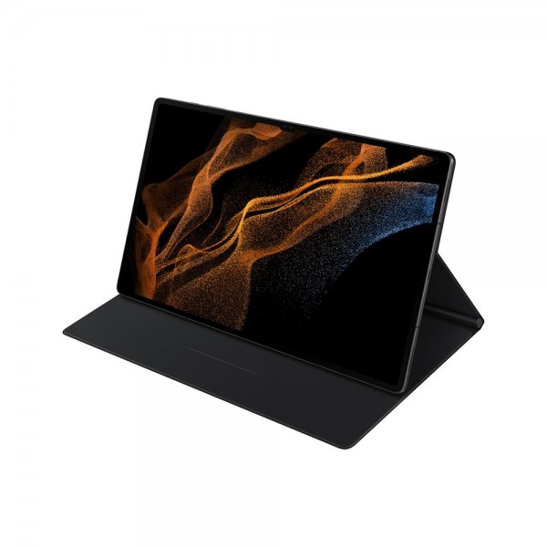 Samsung Alkuperäinen Galaxy Tab S8 Ultra Kotelo Kirjakansi Musta