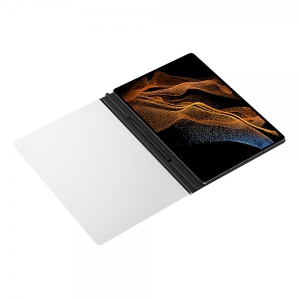 Samsung Alkuperäinen Galaxy Tab S8 Ultra Kotelo Note View Cover Musta