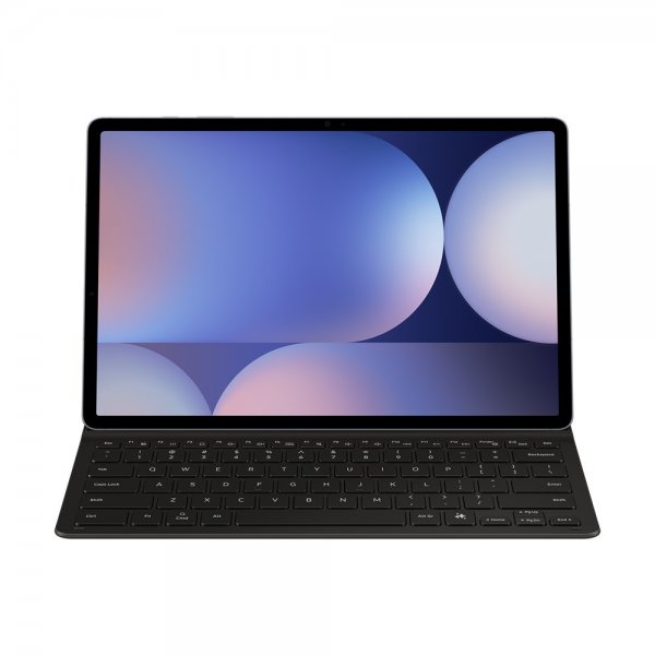 Samsung Alkuperäinen Galaxy Tab S9 Plus/S9 FE Plus/S10 Plus Kotelo Book Cover Keyboard Slim Musta