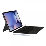 Samsung Original Galaxy Tab S9 Plus/S9 FE Plus/S10 Plus -suojakotelo näppäimistöllä, musta