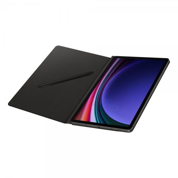Samsung Alkuperäinen Galaxy Tab S9 Kotelo Smart Book Cover Musta