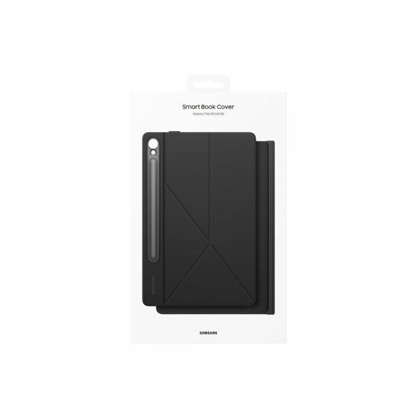 Samsung Alkuperäinen Galaxy Tab S9 Kotelo Smart Book Cover Musta