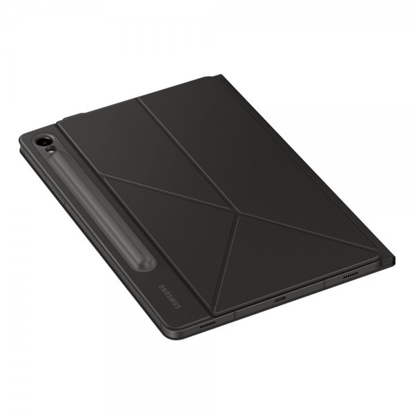 Samsung Alkuperäinen Galaxy Tab S9 Kotelo Smart Book Cover Musta