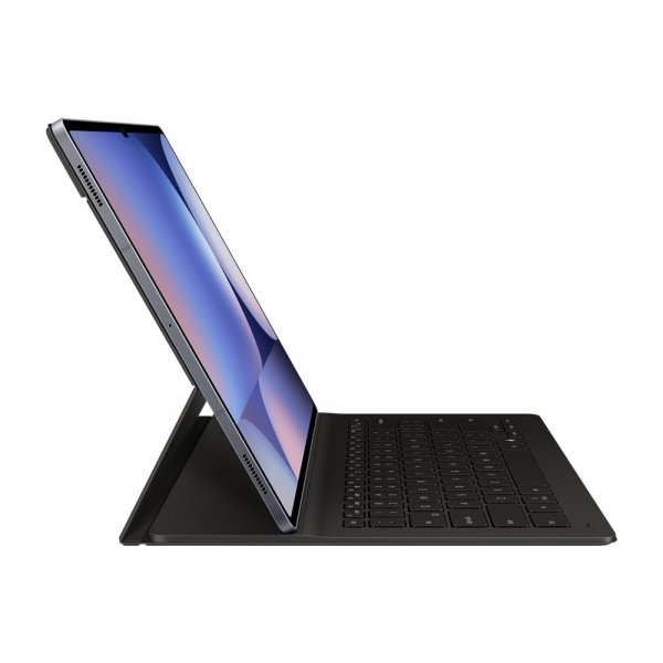 Samsung Original Galaxy Tab S9 Ultra/S10 Ultra -näppäimistökotelo, Book Cover Keyboard Slim, musta
