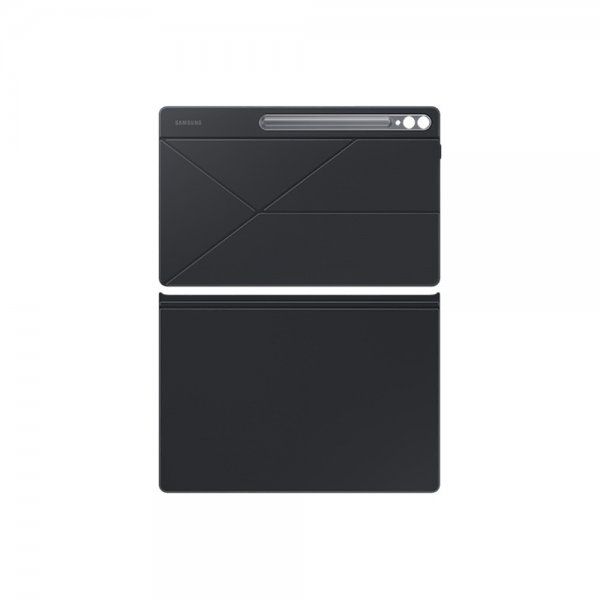 Samsung Original Galaxy Tab S9 Ultra -suojakotelo Smart Book Cover, musta