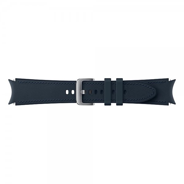 Samsung Alkuperäinen Galaxy Watch 20mm Ranneke Hybrid Leather Strap (M/L) Navy