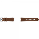Samsung Alkuperäinen Galaxy Watch 20mm Ranneke Hybridinahkaranneke (S/M) Camel