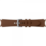 Samsung Alkuperäinen Galaxy Watch 20mm Ranneke Hybridinahkaranneke (S/M) Camel