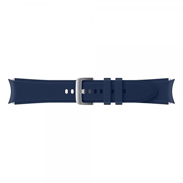 Samsung Alkuperäinen Galaxy Watch 20 mm Ridge Sport -ranneke (M/L) Tummansininen