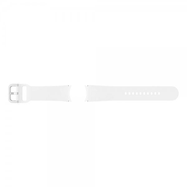 Samsung Original Galaxy Watch 20mm Sport Band -ranneke (M/L), valkoinen