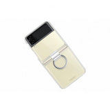 Samsung Alkuperäinen Galaxy Z Flip 3 -suojakuori Clear Cover with Ring, läpinäkyvä
