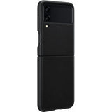 Samsung Original Galaxy Z Flip 3 -nahkakotelo, musta
