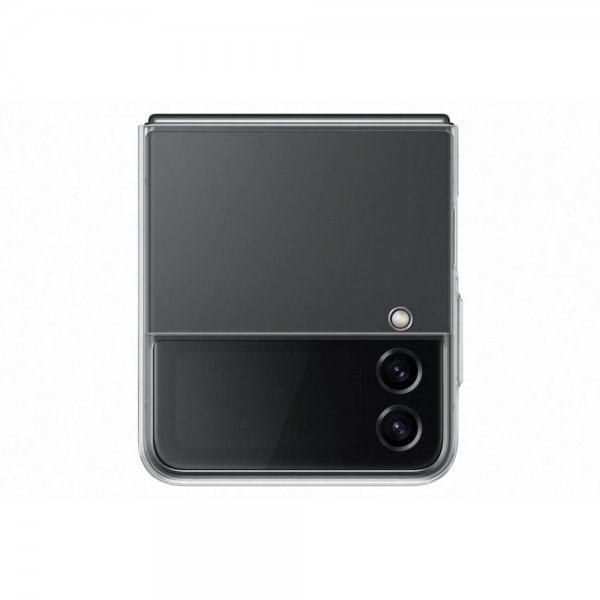 Samsung Alkuperäinen Galaxy Z Flip 4 Suojakuori Kirkas Slim Cover Läpinäkyvä